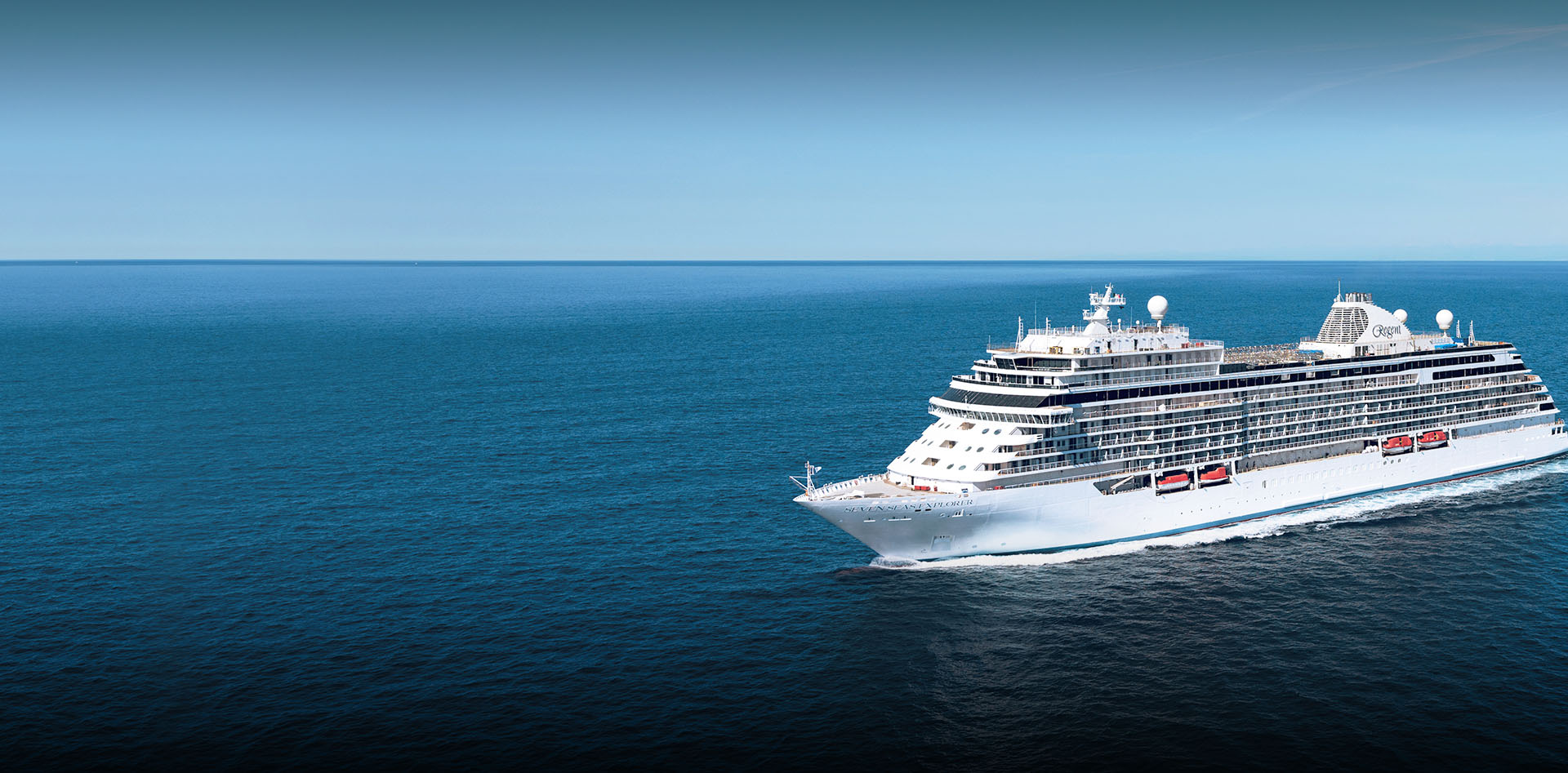 Seven Seas Explorer at sea